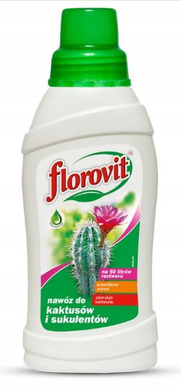 Nawóz do kaktusów i sukulentów Florovit 0,5l
