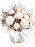 Flowerbox kwiaty mydło zielone jabłko