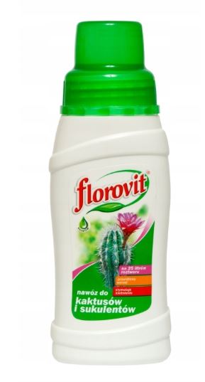 Nawóz do kaktusów i sukulentów Florovit 0,25l